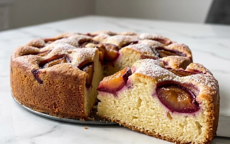 Naďa Konvalinková: Saftiger Zwetschgenkuchen vom Jogurtteig