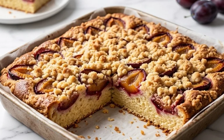 Zwetschgenkuchen mit Streusel: Herbstlicher Klassiker