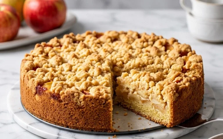 Omas Apfelkuchen: Nostalgie & Streusel-Genuss