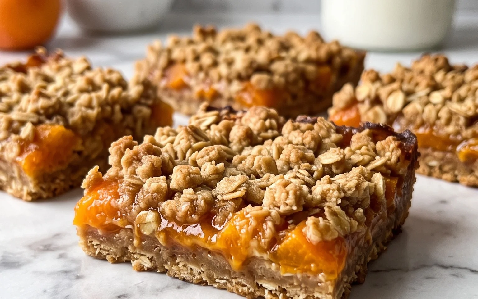 Apricot Oatmeal Bars: Sonnige Frühstücksriegel zum Mitnehmen