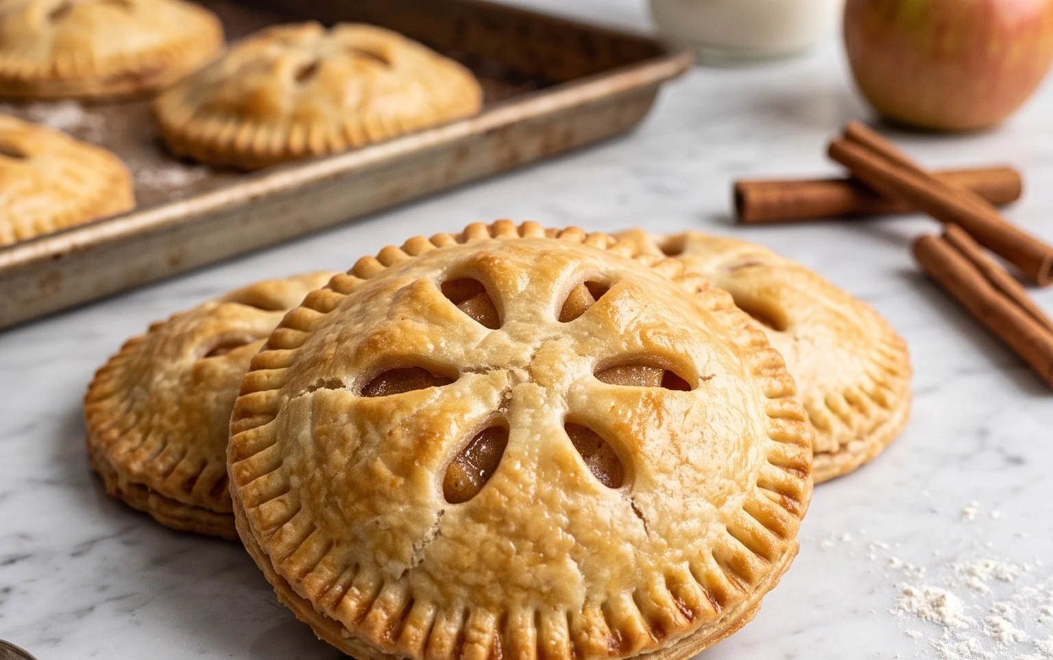 Saftige Apfel-Handpies: Kleine Leckerbissen für unterwegs
