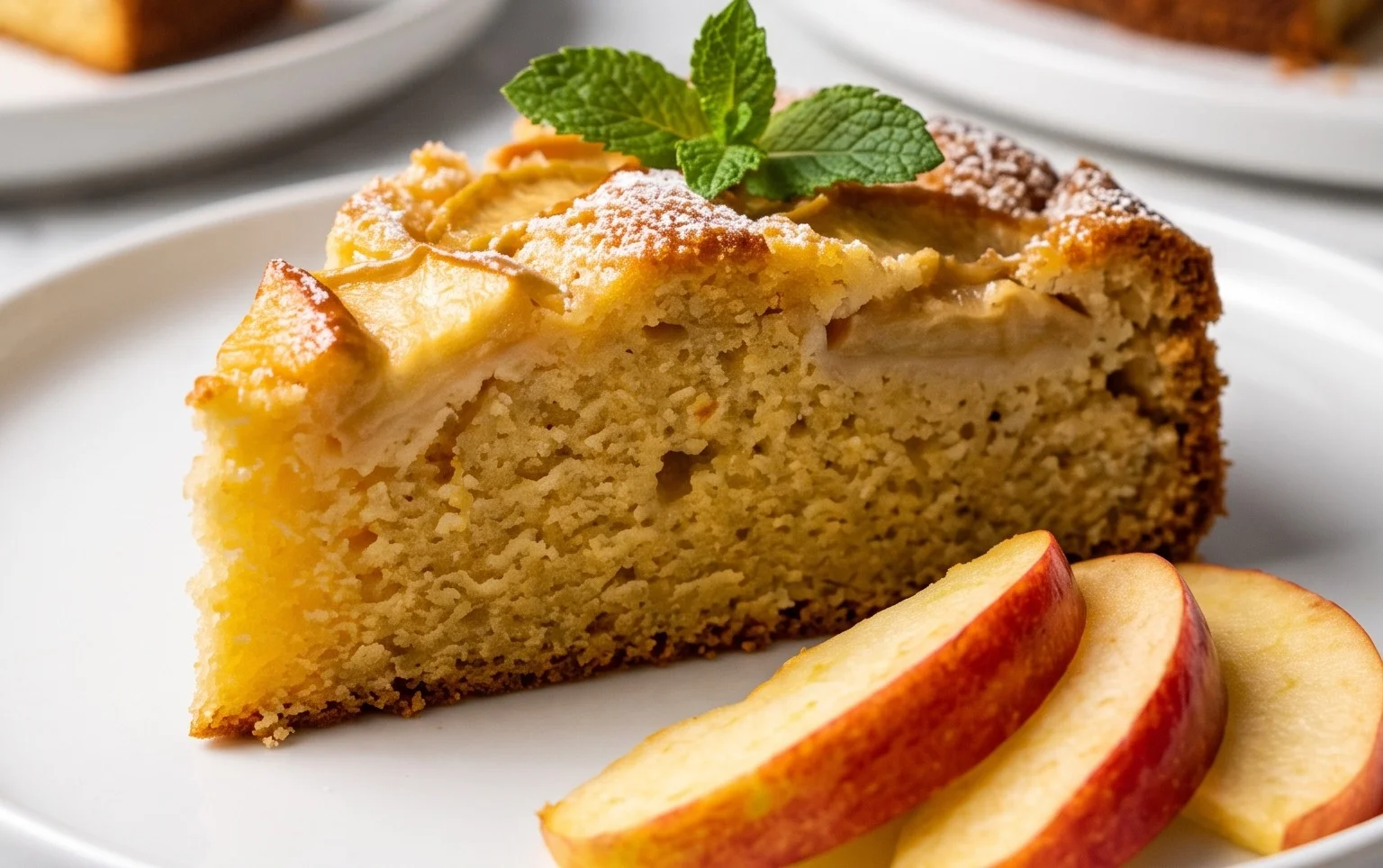 Easy French Apple Cake
