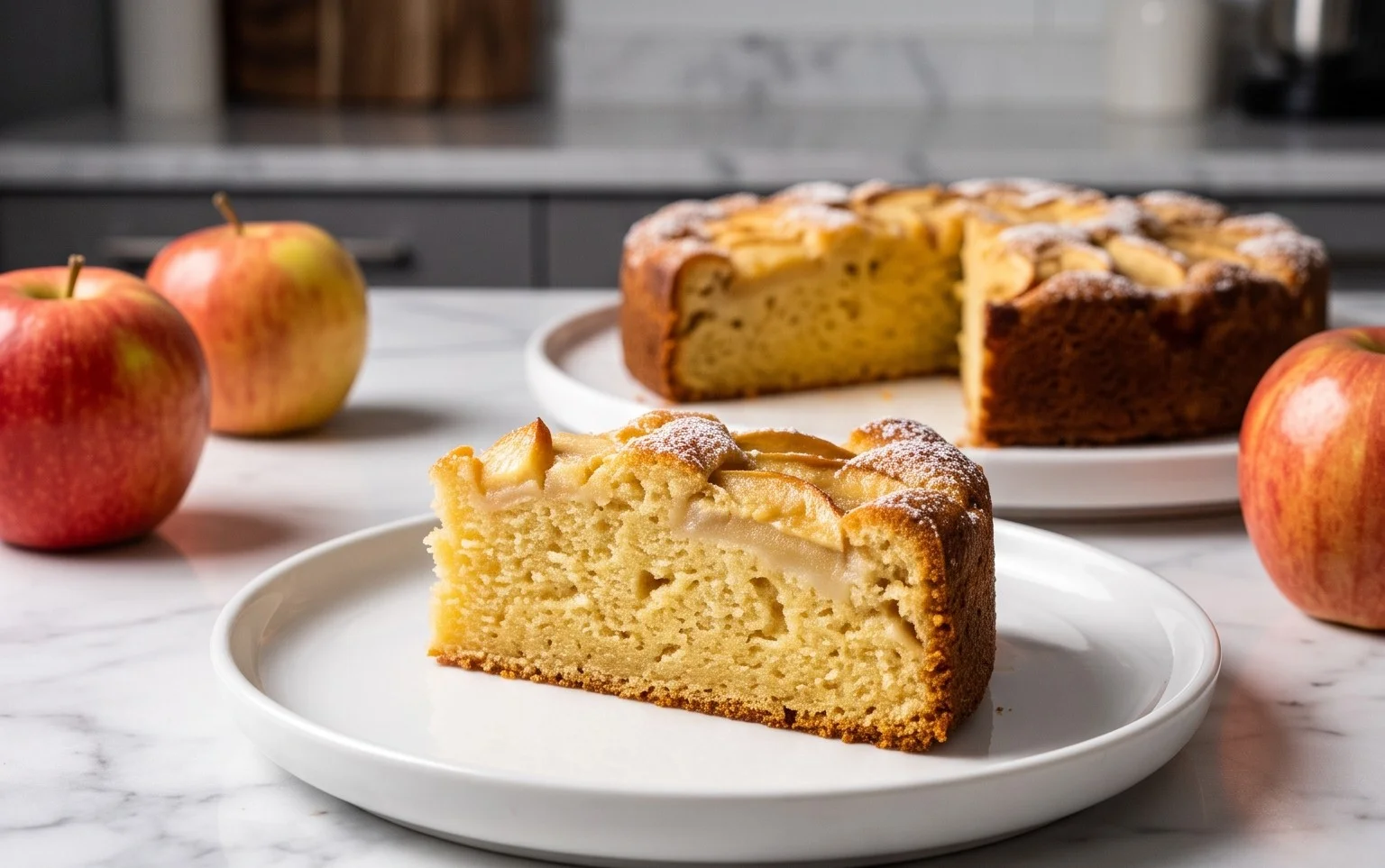 Einfacher Französischer Apfelkuchen: Himmel auf Erden